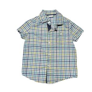 EGG Button Up Plaid Shirt Size 18m